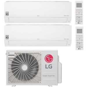 LG Standard 2 DuoSplit Klimaanlage MU3R19 + EZ09CYN 2,5kW + EZ12CYN 3,5 kW Klimagerät für 2 Räume