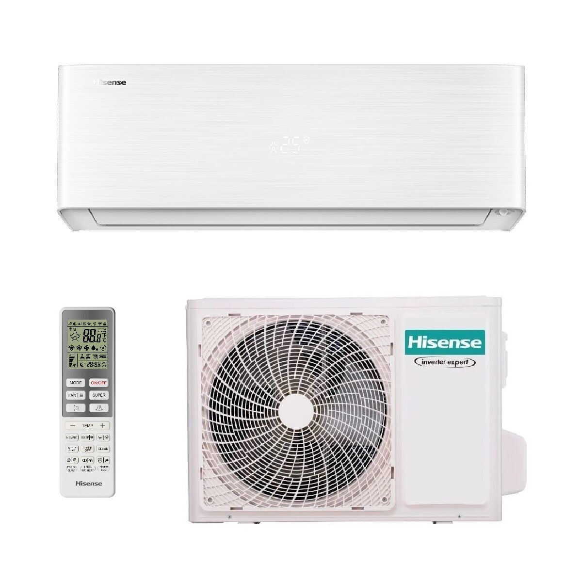 Hisense Energy Pro X QH25XV4A Split Klimaanlage 2,6 kW...