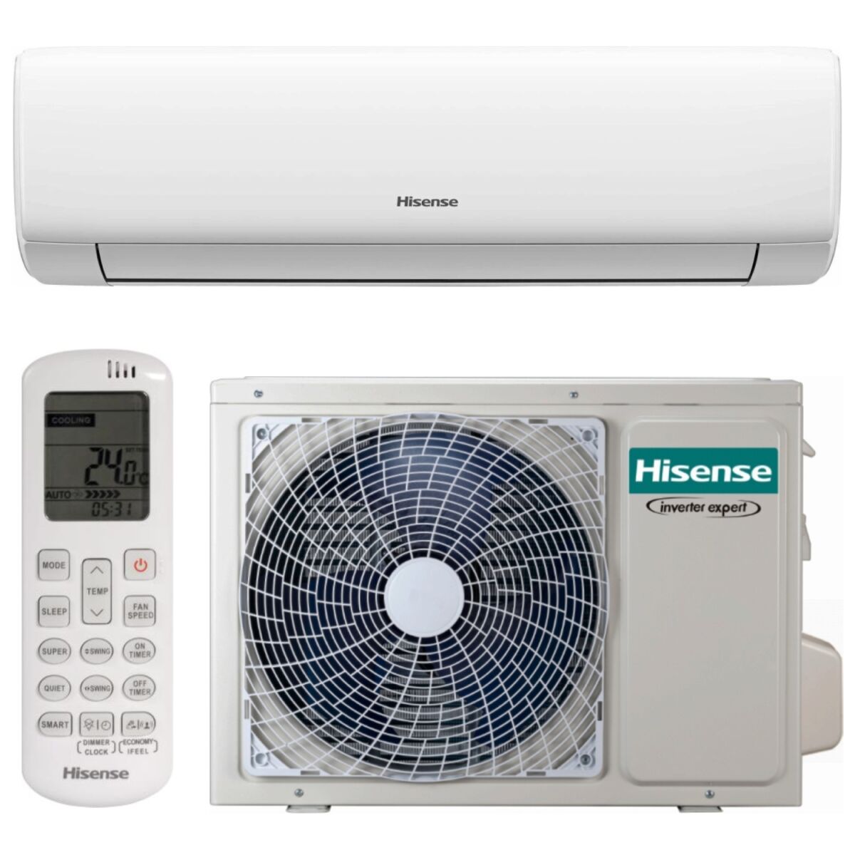 Hisense Wings Comfort KB70BT2B Split Klimaanlage 6,5 kW
