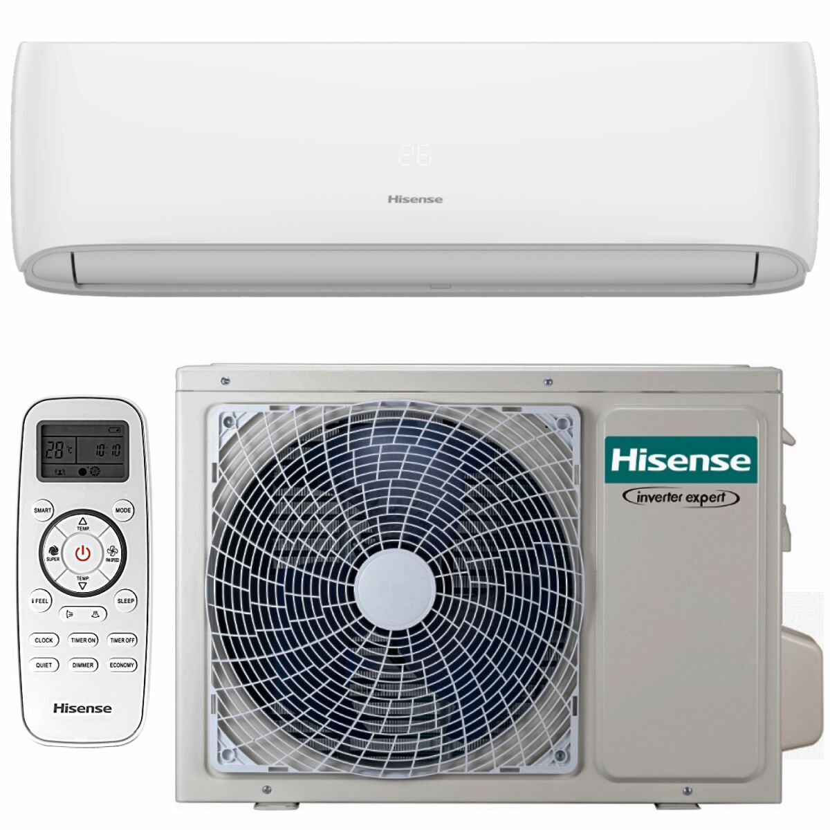 Hisense Hi-Smart CF50XS1G Split Klimaanlage 5,0 kW