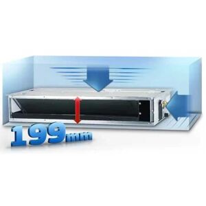 Samsung Kanaleinbaugerät LSP Slim AC035BNLDKG/EU Klimaanlage - 3,5 kW