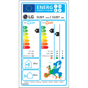 LG EZ12CYN Dualcool STANDARD 2 Split Klimaanlage 3,5 kW