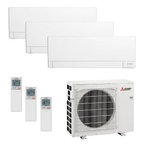Mitsubishi Electric Multi-Split Klimaanlage MXZ-3F68VF5  MSZ-AY25VGK2 + MSZ-AY35VGK2 + MSZ-AY35VGK2, 3 Räume